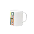 pigtaの【Cチーム】Néko Tights Collection Mug :right side of the handle