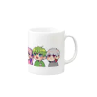 ぺちこののけフレ Mug :right side of the handle