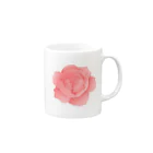 La Rose FleurのPetit Pink Rose Mug :right side of the handle