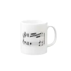 ilodollyのFリディアンスケール Mug :right side of the handle