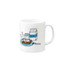 lampikarinのBreakfast Mug :right side of the handle