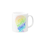 天獄堂のSisterOfFlowerFlame Mug :right side of the handle