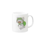 はるる堂のコソッと★どろにゃん Mug :right side of the handle