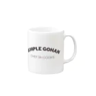 Chef JA CooksのSimple Gohan - Chef JA Cooks Mug :right side of the handle