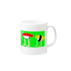 ごーしゅ。の寿司くんGBマグカップ Mug :right side of the handle