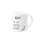 Catのうちの猫その２ Mug :right side of the handle