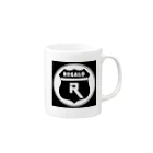 REGALOのREGALO  Rロゴ Mug :right side of the handle