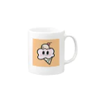 あいすちゃん｜NFT 🇯🇵のCrypto Icecream マグカップ Mug :right side of the handle