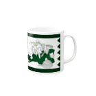 ナンカヨーカイ堂の忠臣瀬戸物蔵 Mug :right side of the handle