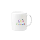 80’s colorful dreamの80's Princess Mug :right side of the handle