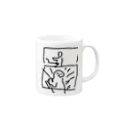 翡翠籠の翡翠籠オリジナル Mug :right side of the handle