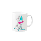 綾部夕貴のうつろねこ Mug :right side of the handle