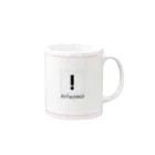 AVTechNO!のAVTechNO!logo(white) Mug :right side of the handle