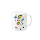 Claraのおみせのよろこびー！ Mug :right side of the handle