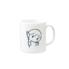 にこにこのかくれんぼ おんなのこ Mug :right side of the handle