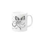 Skull-bankの鳳凰 Mug :right side of the handle