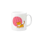 マイロストンのとらちゃん Mug :right side of the handle