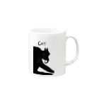 Catの猫ベ〇ム Mug :right side of the handle