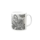 himawari-52の花　花　花 Mug :right side of the handle