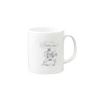 うめのたまりば。（旧）のガオガオちゃん"Coming soon!!"グッズ Mug :right side of the handle