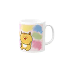 ワイの【おみせやさん】のワイのマグカップ Mug :right side of the handle