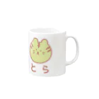 chikoショップのとらさん Mug :right side of the handle