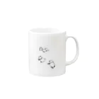 Rei-kanagawaのパンダころころ Mug :right side of the handle