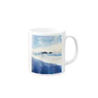 sayahartのenoshima（湘南水彩シリーズ） Mug :right side of the handle