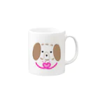 soramameのびーぐる Mug :right side of the handle