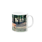 SHOP TEKASA official（SALE期間中）の奈良の鹿ちゃん🦌 Mug :right side of the handle