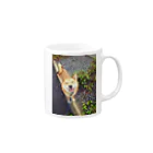 Garnet Windの柴犬ご機嫌 Mug :right side of the handle