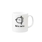 アジマル雑貨店のマンボウ Mug :right side of the handle