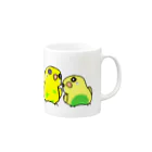 TIKITIKIのピンちゃんとココ Mug :right side of the handle