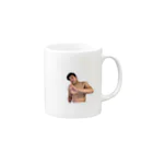 前島 知也の池田カシージャスカップルマグカップ♂ Mug :right side of the handle