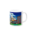 GALLERY misutawoのイタリア サンタ・マリア・デッラ・サルーテ聖堂 Mug :right side of the handle