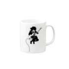 勉強堂本舗SUZURIのJUMP! Mug :right side of the handle