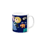 てぃっしゅ。もぐのゲームしよう? Mug :right side of the handle