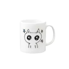 neko*neko*のねこうるり Mug :right side of the handle