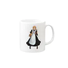 リリィのジェネラルストア　SUZURI店のリリィ・グッズ Mug :right side of the handle