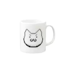 ken's STUDIOのドット絵ねこ・namakubi・おこ Mug :right side of the handle