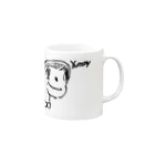 アントのyumy Mug :right side of the handle