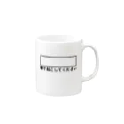 おやさいの自分の駅で起こしてもらう為の Mug :right side of the handle