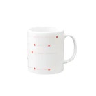 三重殺マネージャのお店（3out-manager）のモールス符号 - 関白宣言 Mug :right side of the handle