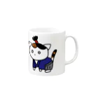 SHOP ベアたんの猫侍 Mug :right side of the handle