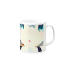 猫井める🐟準備中のVRChatの猫井ちゃんグッズ Mug :right side of the handle