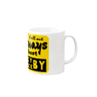  LUCKY BY CHANCE(らっきーばいちゃんす)のAlways do my best87 Mug :right side of the handle