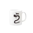 順扇堂のうなぎ Mug :right side of the handle