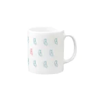 三重殺マネージャのお店（3out-manager）の九字印 - 智拳（パターン） Mug :right side of the handle