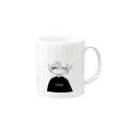 ℂ̆̈𝕣̲̅ CROWのクロコース Mug :right side of the handle