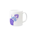 yuima-lのセーラー服の女の子 Mug :right side of the handle